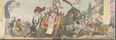 Картина Репетиция или барон и слон