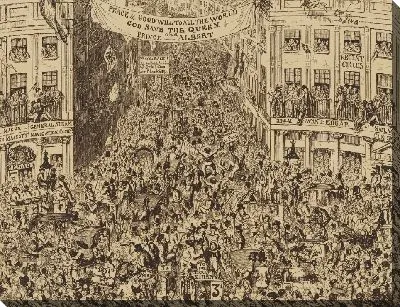 Картина Лондон в 1851 году