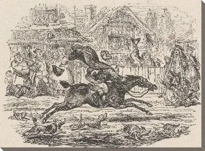 Картина Собаки и Свиньи