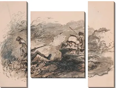 Картина Стрельба Несчастный случай