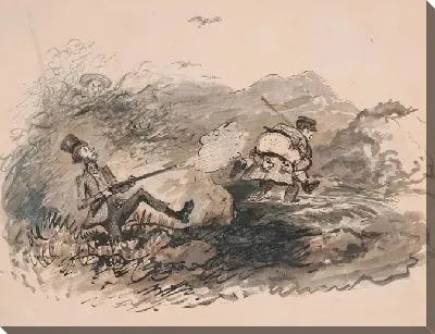 Картина Стрельба Несчастный случай