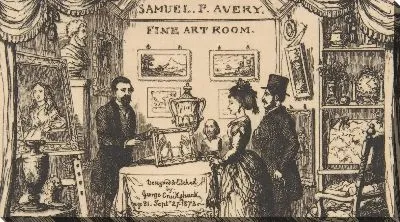 Картина Торговая карточка Сэмюэля П. Эйвери 