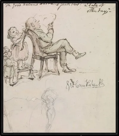 Картина Добродушная папочка