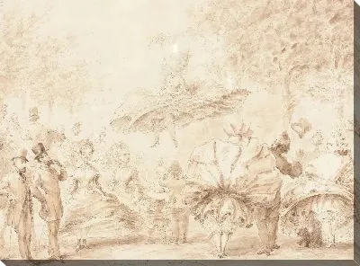 Картина В воздухе в Гайд-парке [версия]