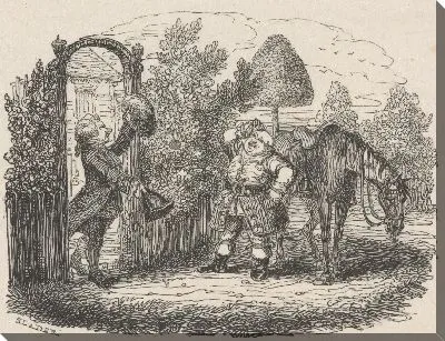 Картина Парик и шляпа