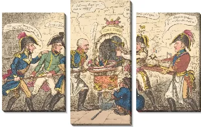 Картина Союзники-пекари или корсиканская жаба в норе