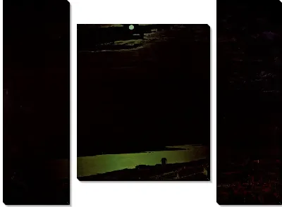 Лунная ночь на Днепре