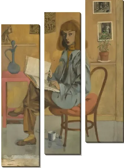 Картина Элейн де Кунинг Автопортрет