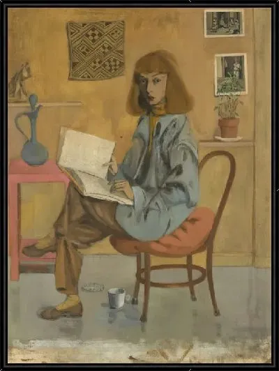 Картина Элейн де Кунинг Автопортрет