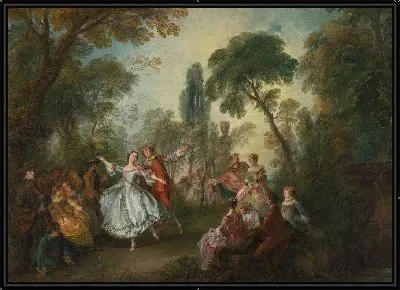 Картина Танцы Камарго