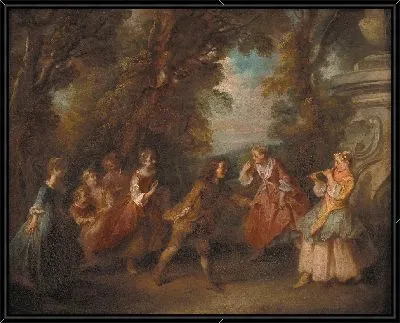 Картина Дети играют в открытую