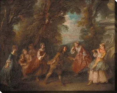 Картина Дети играют в открытую