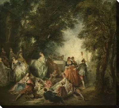 Картина Галантная вечеринка