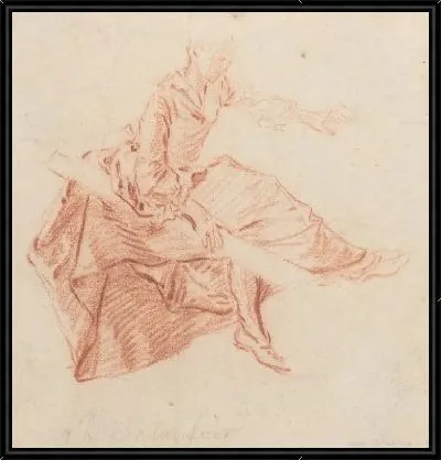 Леди, сидящая на качелях