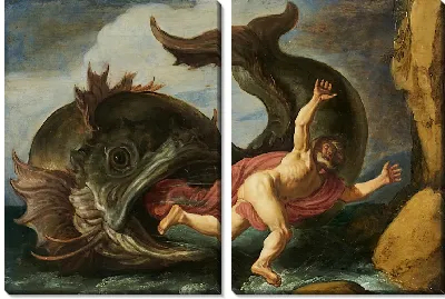 Картина Иона и Кит