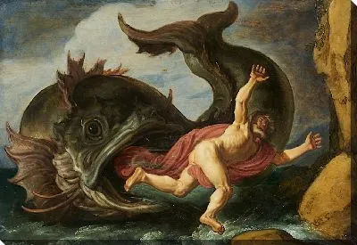 Картина Иона и Кит