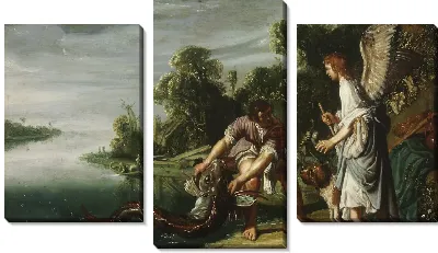 Картина Ангел и молодой тобит с рыбой