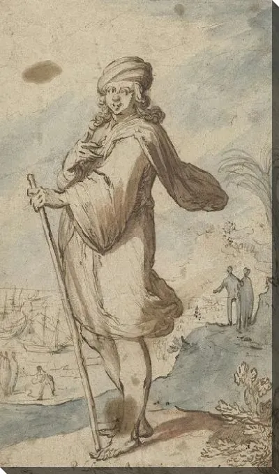 Картина Восточный в пейзаже