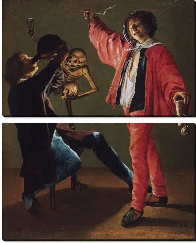 Картина Последняя капля (гей кавалер)