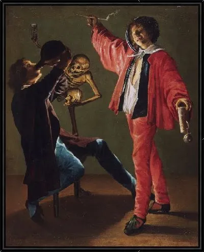 Картина Последняя капля (гей кавалер)