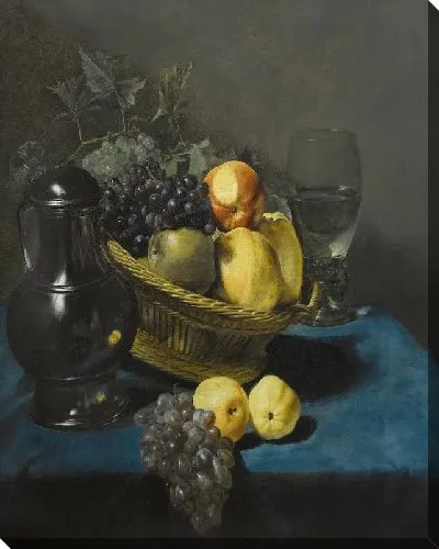 Картина Натюрморт с корзиной фруктов