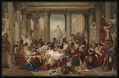 Картина Римляне Декаданса