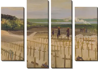 Картина Кладбище Этапль, 1919