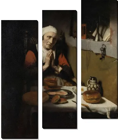 Картина Старушка говорит Благодать, известную как «Молитва без конца»