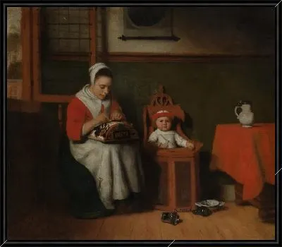 Картина Кружевница