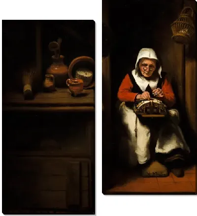 Картина Старый кружевник