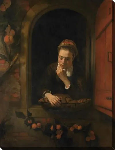 Картина Девушка у окна, известная как «Мечтатель»