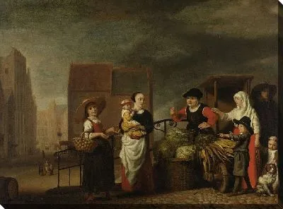 Картина Овощной рынок