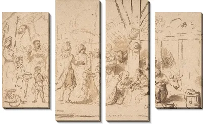 Картина Поклонение волхвов