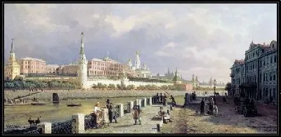 Картина Вид Московского кремля (View of the Moscow Kremlin)