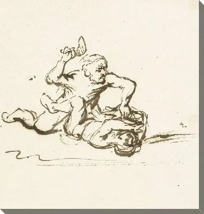 Картина Каин убивает Авеля