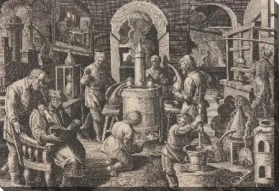 Картина Дистилляция (дистилляция)