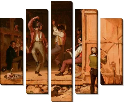 Картина Танец сенокосов (музыка заразна)