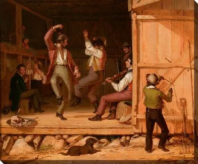 Картина Танец сенокосов (музыка заразна)