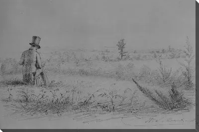 Картина Эскиз художника в Стони-Брук, Нью-Йорк (из альбома МакГуайра)