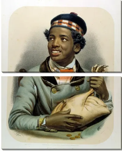 Картина Раффлинг для гуся (счастливый бросок)