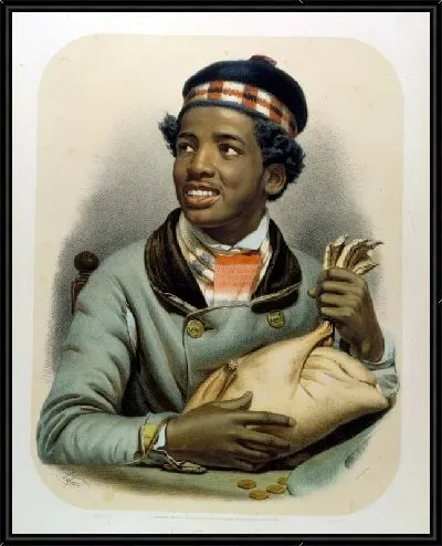 Картина Раффлинг для гуся (счастливый бросок)