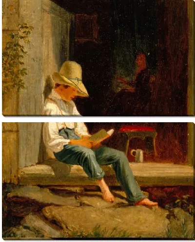 Картина Дверь коттеджа