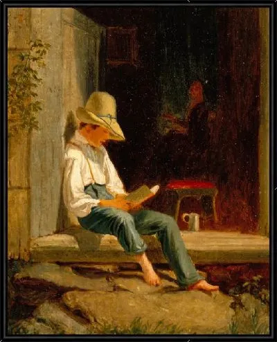 Картина Дверь коттеджа