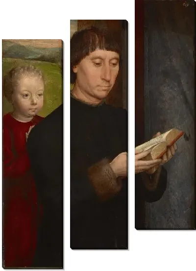 Картина Чтение портрета мужчины