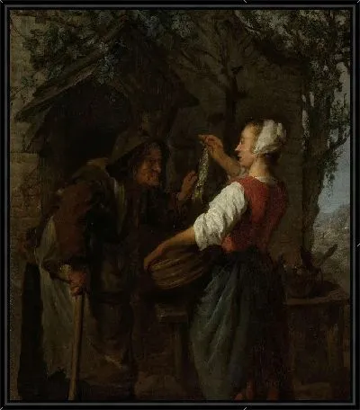 продавец сельди