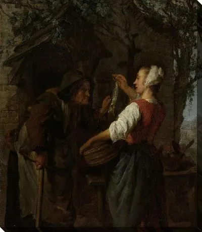 продавец сельди