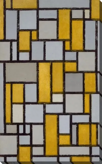 Картина Композиция с сеткой № 1