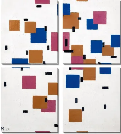 Композиция в цвете А