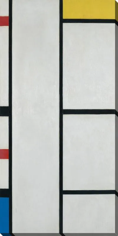 Картина Композиция (№ III) Блан-Яун / Композиция с красным, желтым и синим