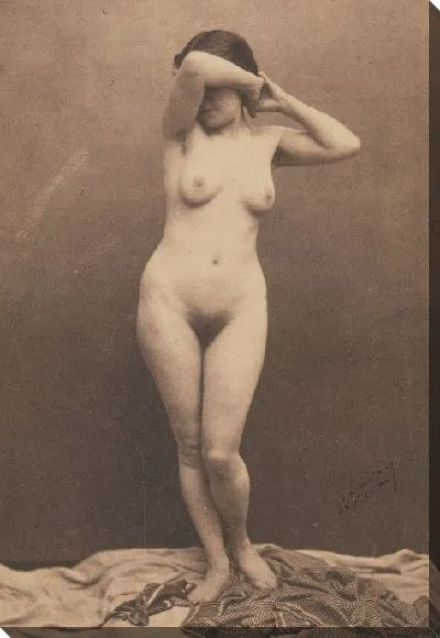 Картина Стоящая обнаженная женщина